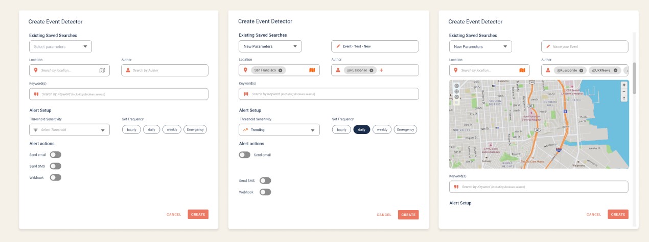 Event detector