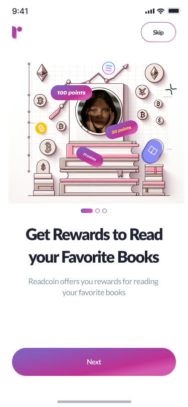ReadCoin walkthrough introduction